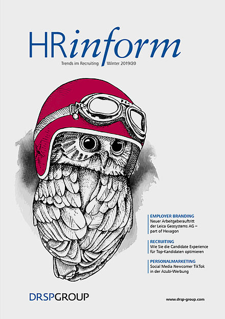 Das Bild zeigt das Cover des Personalfachmagazins HRinform.