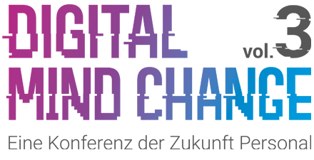Das Bild zeigt das Logo der "Digital Mind Change"-Konferenz.
